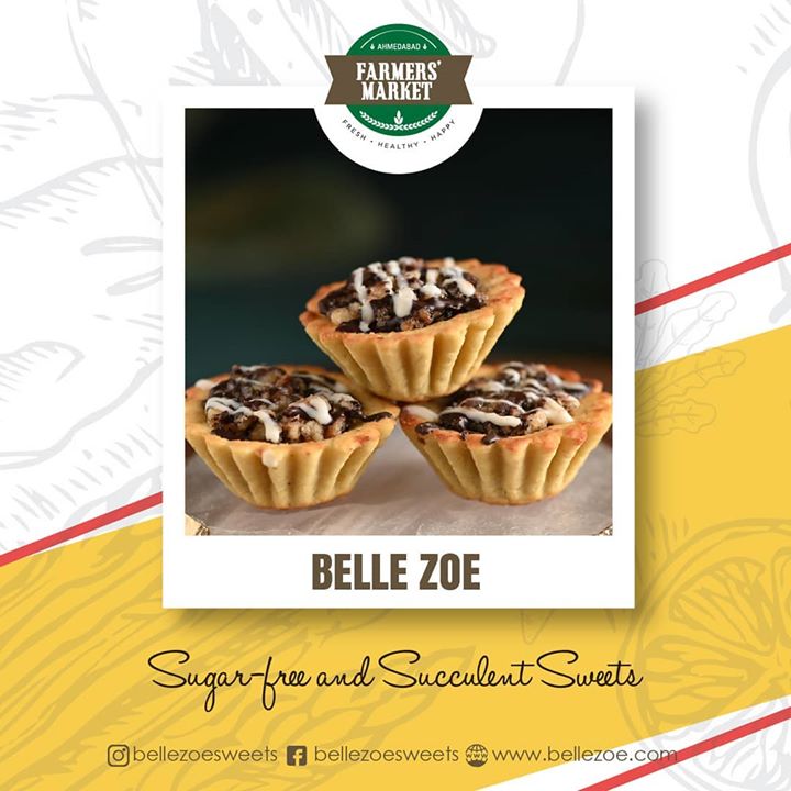 Are you the one who can bump into sweet-cravings at any point of time? Then, you must visit @bellezoesweets at AFM on 22nd September! You’ll get a wide assortment of sweets that are filled with both energy and deliciousness. 
.
.
.
#foodporn #ahmedabad #foodbloggers #theopenslate #thebitingbowl #celebration #festivals #gifts #ahmedabad #BellezoeSweets #happiness #customisedsweets #granolabars #bars #farmersmarket #gujarat #freshfood #farmfresh  #afm #ahmedabadfarmersmarket #localmarket #farmse #farmfresh #farmtotable #farmersmarket