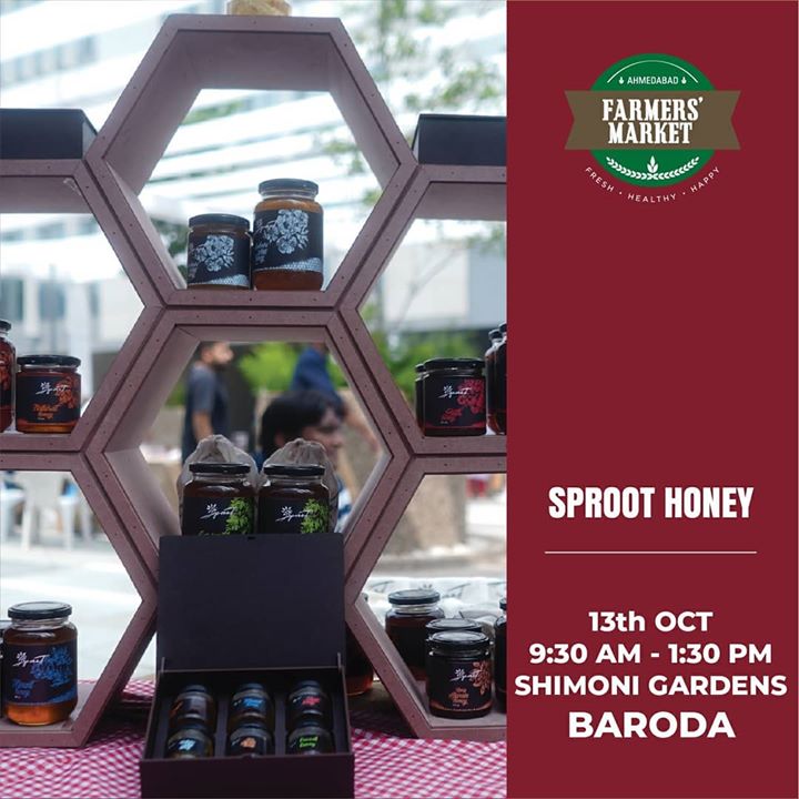 AHMEDABAD FARMERS MARKET - FIRST TIME IN BARODA!
Explore ----
Assorted range of dehydrated products by @higreen.dehydration
Nutritional fried foods by @mishikafoods
Premium-quality & Organic Honey by Sproot Honey
.
.
.
#farmersmarket #gujarat #farmfresh #afm #ahmedabadfarmersmarket #localmarket #fitnessfood #wellness #higreen #triphalaamrut #weightloss #mishikafoods #friedfoods #friedokra #organichoney #naturalhoney #honey #vegan
