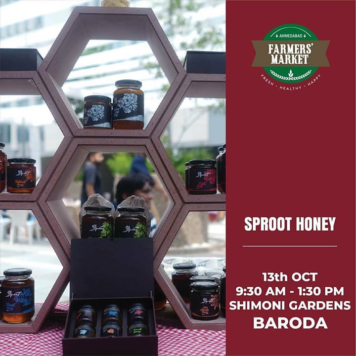 AHMEDABAD FARMERS MARKET - FIRST TIME IN BARODA!
Explore ----
Assorted range of dehydrated products by @higreen.dehydration
Nutritional fried foods by @mishikafoods
Premium-quality & Organic Honey by Sproot Honey
.
.
.
#farmersmarket #gujarat #farmfresh #afm #ahmedabadfarmersmarket #localmarket #fitnessfood #wellness #higreen #triphalaamrut #weightloss #mishikafoods #friedfoods #friedokra #organichoney #naturalhoney #honey #veganrecipes