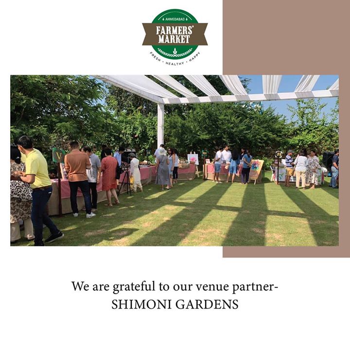 As we move ahead with successful farmers markets 
and the wonderful response we receive we can’t thank you enough.

We feel happy and proud to see the community move towards a healthy living.

Until Next Time!
.
.
.
#farmersmarket #gujarat #freshfood #farmfresh #fruits #veggies #bakery #grocery #chocolates #vegan #dairy #cheese #bakers #afm #ahmedabadfarmersmarket #localmarket
#ahmedabad_instagram #freshandhomemadeproducts #fresh #homemade #gourmet