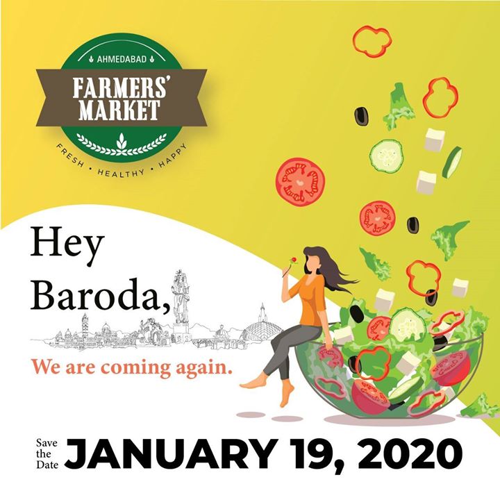 Stay updated for more details related to our UPCOMING BARODA FARMERS’ MARKET!
#BarodaMarket #BarodaFarmersMarket