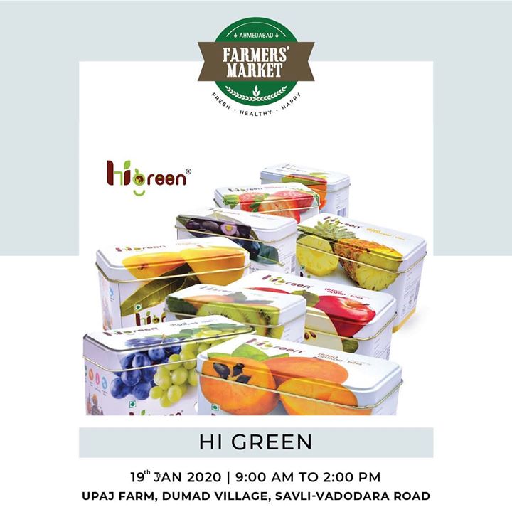 AHMEDABAD FARMERS MARKET - IN BARODA!
19th JAN | 9:00 AM – 2:00 PM | UPAJ FARMS - BARODA 
Explore--- ➡️
Dehydrated products enriched with nutrients by @higreen.dehydration
.
.
.
#farmersmarket #afm #ahmedabadfarmersmarket #localmarket #Baroda #supportlocal #localfoods #natural #nutritional #healthy #organicfood #nutrition #healthyliving #fitnessfood #wellness #higreen #triphalaamrut #weightloss