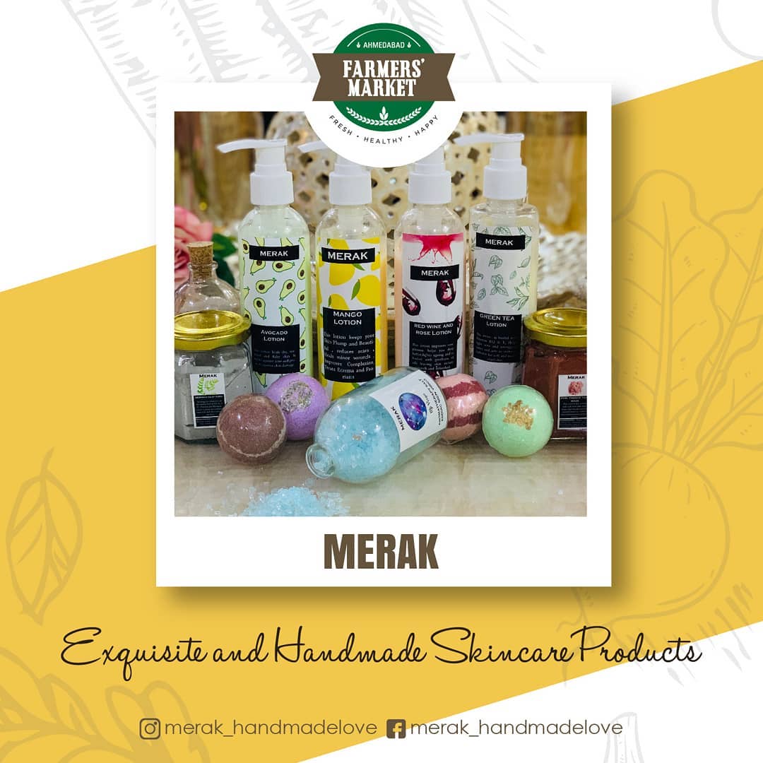 Pamper your skin with @merak_handmadelove chemical-free and organic skincare products. They are handmade and easy on your skin.
.
.
.
#organic #organicskincare #skincare #skincareroutine #naturalbeauty #naturalbeautyproducts #beautifulinsideandout #merakhandmadelove #facemask #toxinfreebeauty #toxinfree #pink #frenchpinkclay #rose #roseoil #skincareproducts #afm #ahmedabadfarmersmarket #localmarket #ahmedabad_instagram #freshandhomemadeproducts