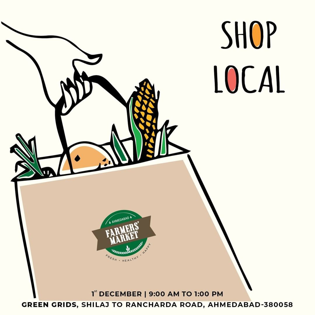 Because LOCAL IS THE NEW FANCY! ⠀
.⠀⠀
.⠀⠀
.⠀⠀
#Ahmedabad #goodfood #ahmedabadfoodie #farmersmarket #gujarat #freshfood #bakers #farmfresh #dairy #fruits #veggies #bakery #grocery #chocolates #vegan #cheese #bakers #afm #ahmedabadfarmersmarket #localmarket #organicfood