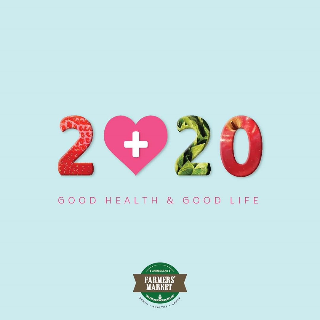 Hope this NEW YEAR brings more health and happiness into all of our lives! Let us choose HEALTH for a BETTER and HAPPY LIFE!
.
.
.
#farmersmarket #gujarat #freshfood #farmfresh #fruits #veggies #bakery #grocery #chocolates #vegan #dairy #cheese #bakers #afm #ahmedabadfarmersmarket #localmarket #ahmedabad_instagram #freshandhomemadeproducts #fresh #homemade #gourmet #Baroda