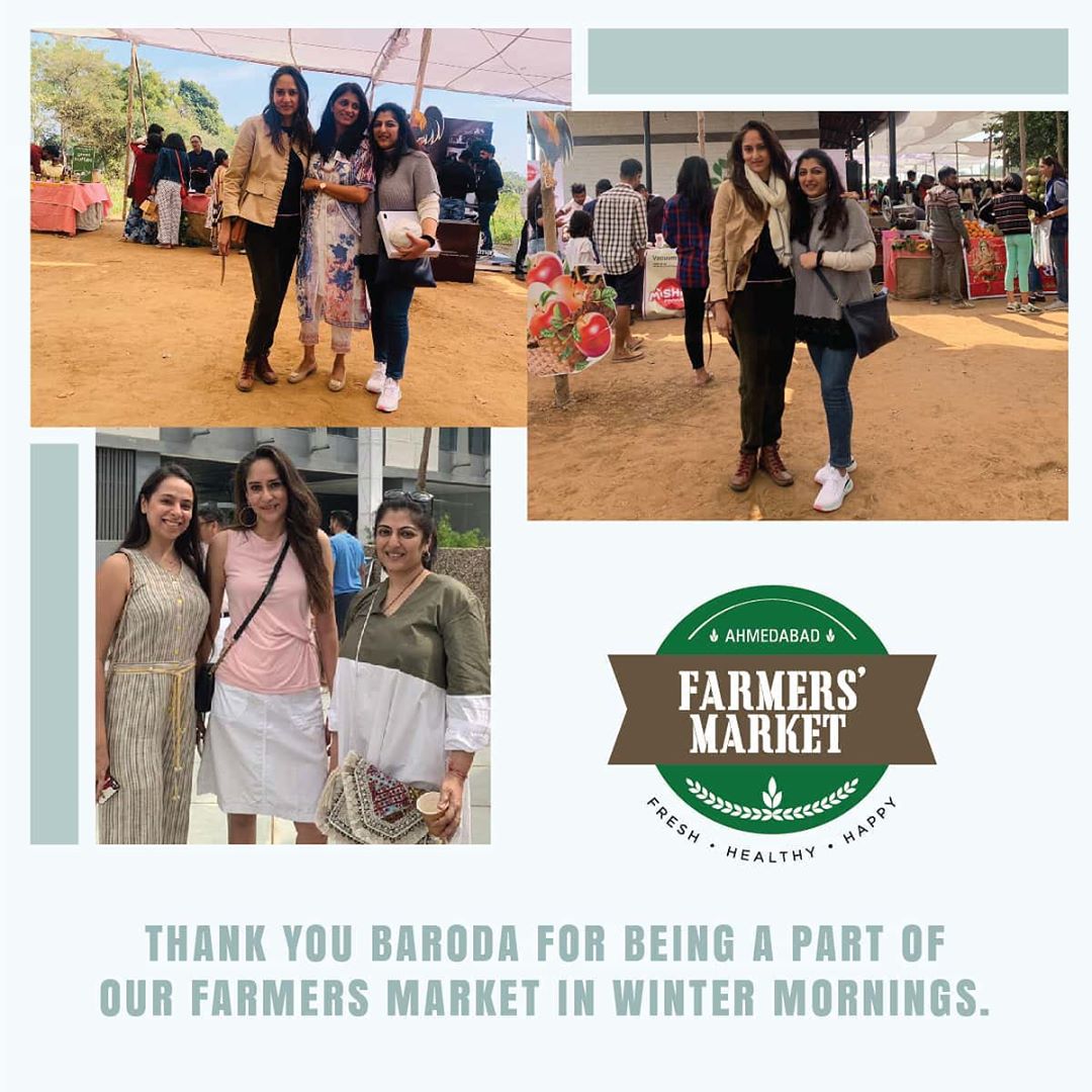 We are thankful to all of you who came and participated in Ahmedabad Farmers’ Market. 
Your generous support accelerates our efforts to build and lead the community towards a healthy and sustainable lifestyle. 
The first market of the year 2020 and it turned out to be a great one!
.
.
#farmersmarket #gujarat #freshfood #farmfresh #fruits #veggies #bakery #grocery #chocolates #vegan #dairy #cheese #bakers #afm #ahmedabadfarmersmarket #localmarket #ahmedabad_instagram #freshandhomemadeproducts #fresh #homemade #gourmet #baroda